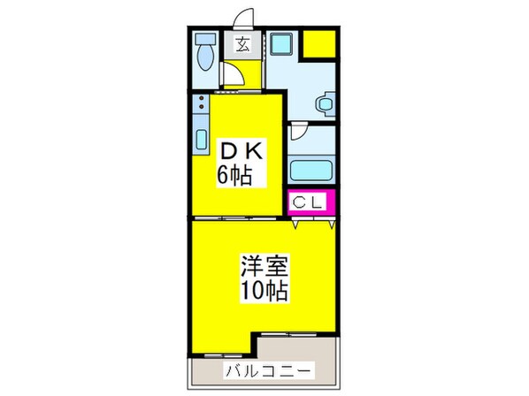 アバンド－ル三国ヶ丘の物件間取画像